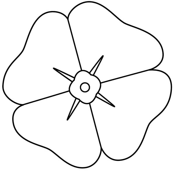 Coloring page: Poppy (Nature) #162484 - Free Printable Coloring Pages