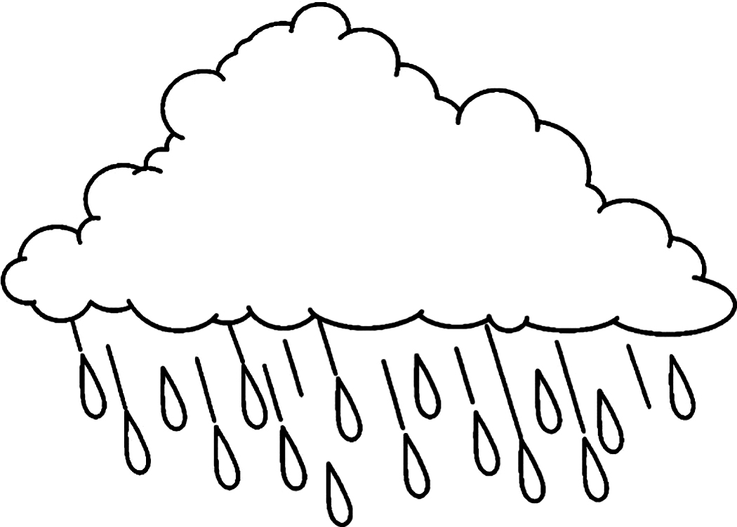 Coloring page: Rain (Nature) #158204 - Free Printable Coloring Pages