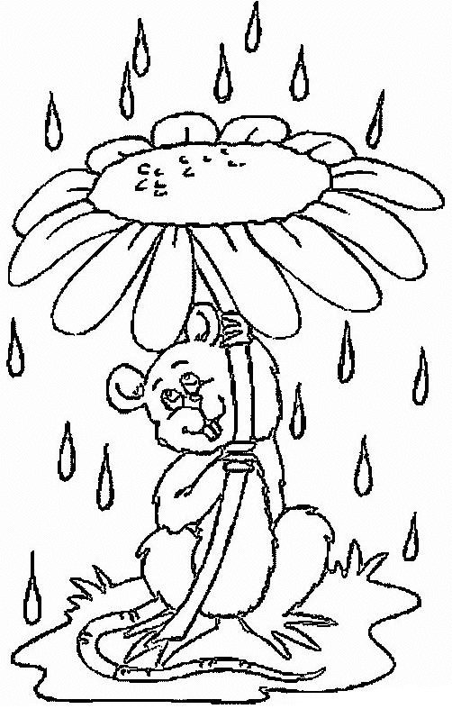 Coloring page: Rain (Nature) #158213 - Free Printable Coloring Pages