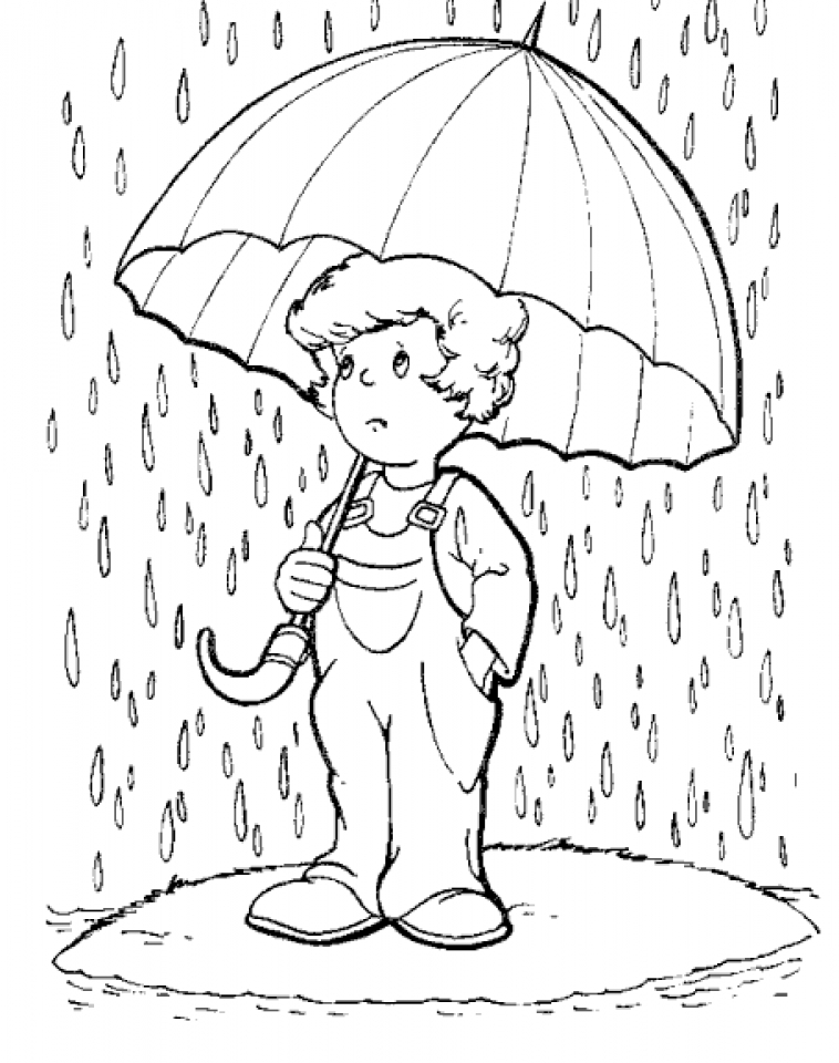 Coloring page: Rain (Nature) #158215 - Free Printable Coloring Pages