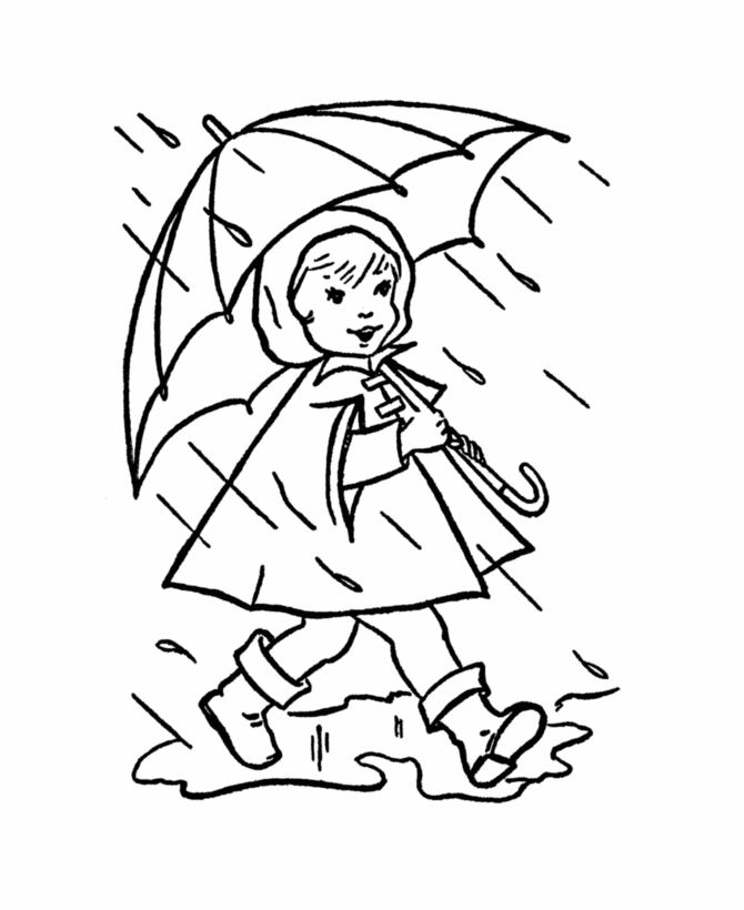 Coloring page: Rain (Nature) #158226 - Free Printable Coloring Pages