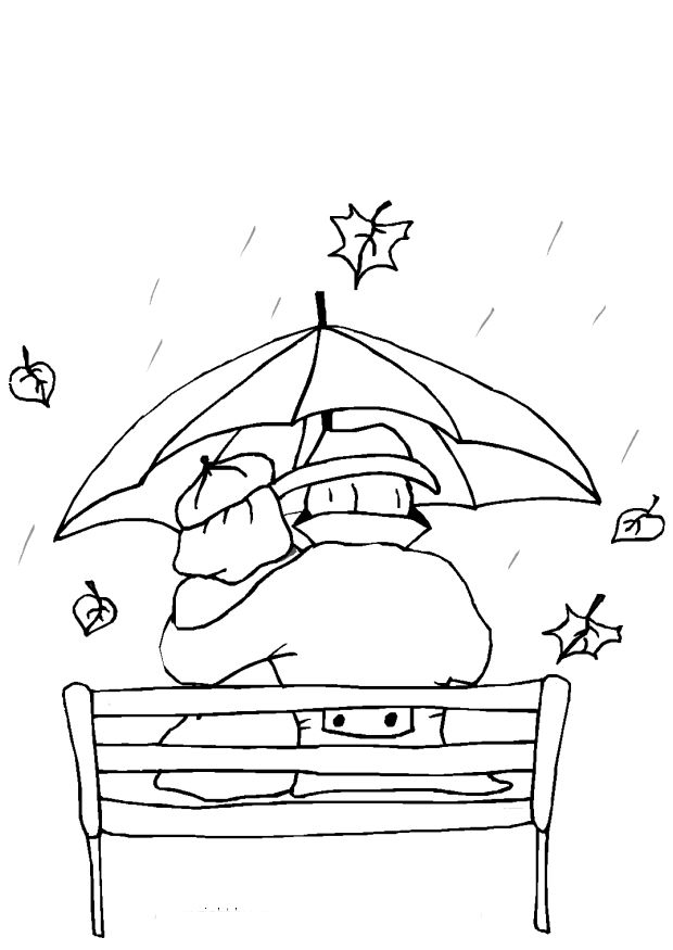 Coloring page: Rain (Nature) #158230 - Free Printable Coloring Pages