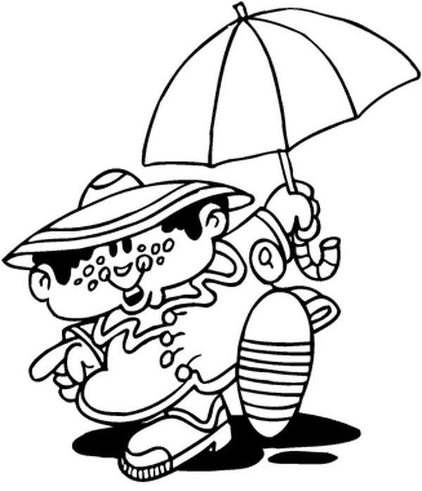 Coloring page: Rain (Nature) #158235 - Free Printable Coloring Pages