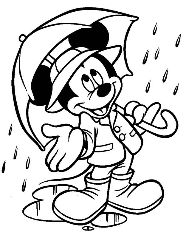 Coloring page: Rain (Nature) #158236 - Free Printable Coloring Pages