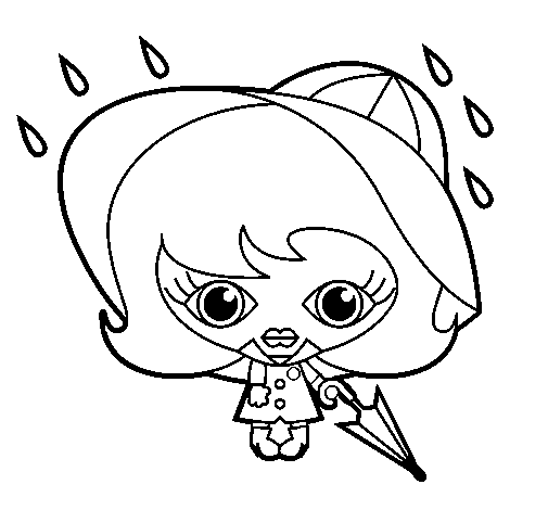 Coloring page: Rain (Nature) #158242 - Free Printable Coloring Pages