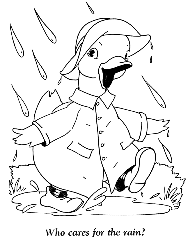 Coloring page: Rain (Nature) #158252 - Free Printable Coloring Pages