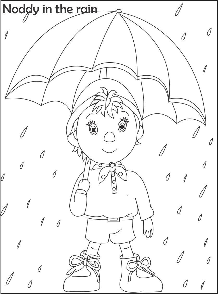 Coloring page: Rain (Nature) #158255 - Free Printable Coloring Pages