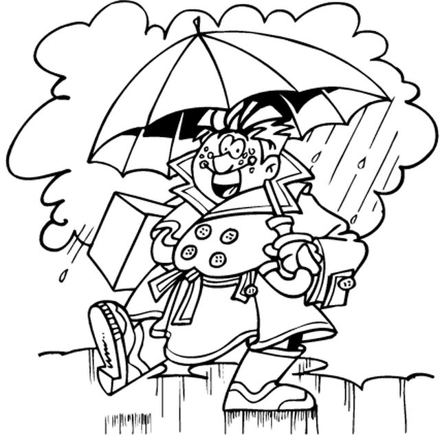 Coloring page: Rain (Nature) #158306 - Free Printable Coloring Pages