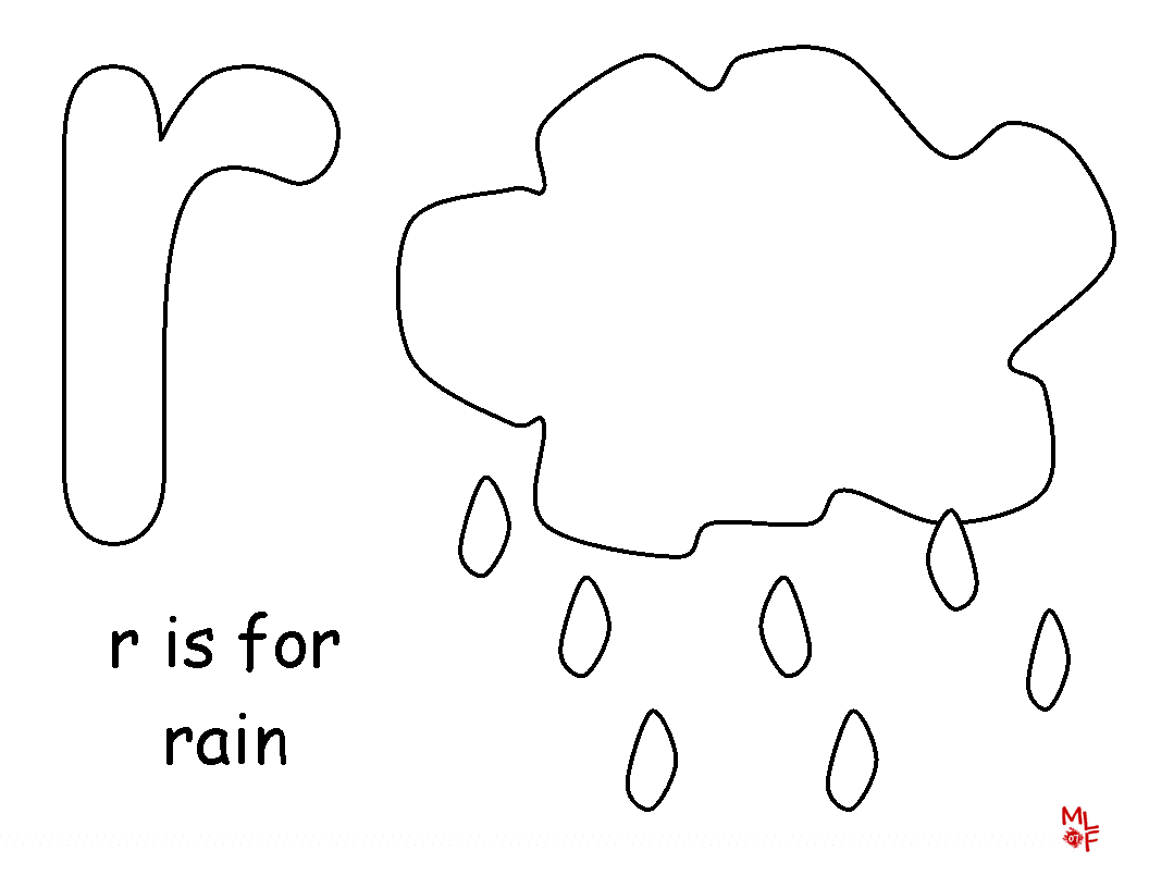 Coloring page: Rain (Nature) #158360 - Free Printable Coloring Pages