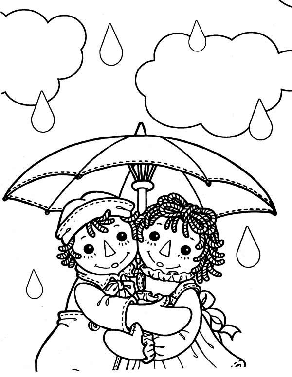 Coloring page: Rain (Nature) #158417 - Free Printable Coloring Pages