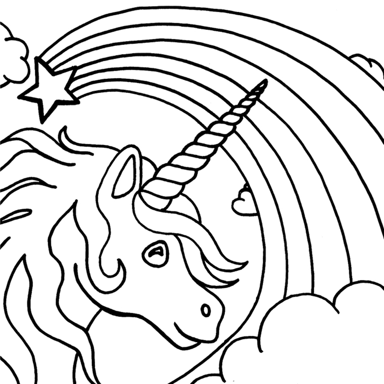 Coloring page: Rainbow (Nature) #155271 - Free Printable Coloring Pages
