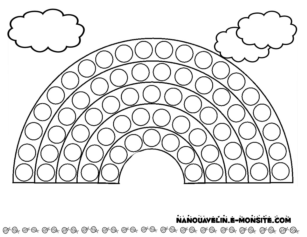 Coloring page: Rainbow (Nature) #155276 - Free Printable Coloring Pages