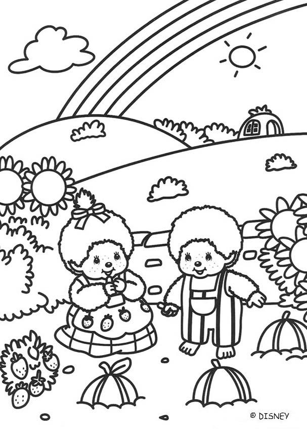 Coloring page: Rainbow (Nature) #155301 - Free Printable Coloring Pages