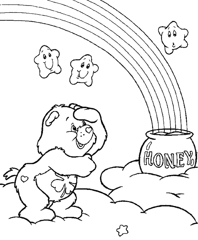 Coloring page: Rainbow (Nature) #155319 - Free Printable Coloring Pages