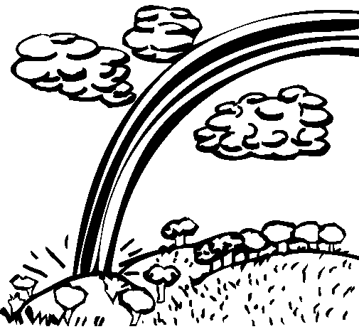 Coloring page: Rainbow (Nature) #155320 - Free Printable Coloring Pages
