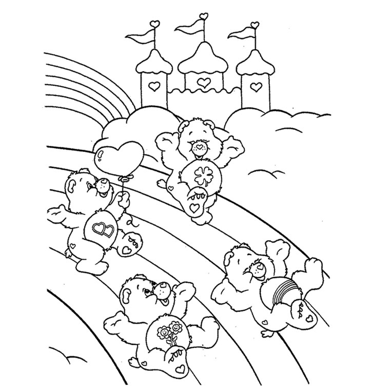 Coloring page: Rainbow (Nature) #155323 - Free Printable Coloring Pages