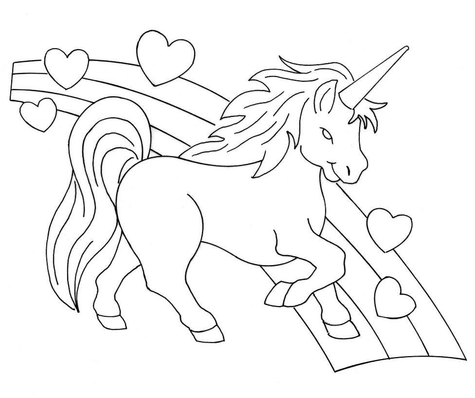 Coloring page: Rainbow (Nature) #155348 - Free Printable Coloring Pages