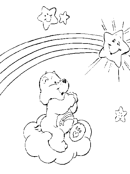 Coloring page: Rainbow (Nature) #155439 - Free Printable Coloring Pages