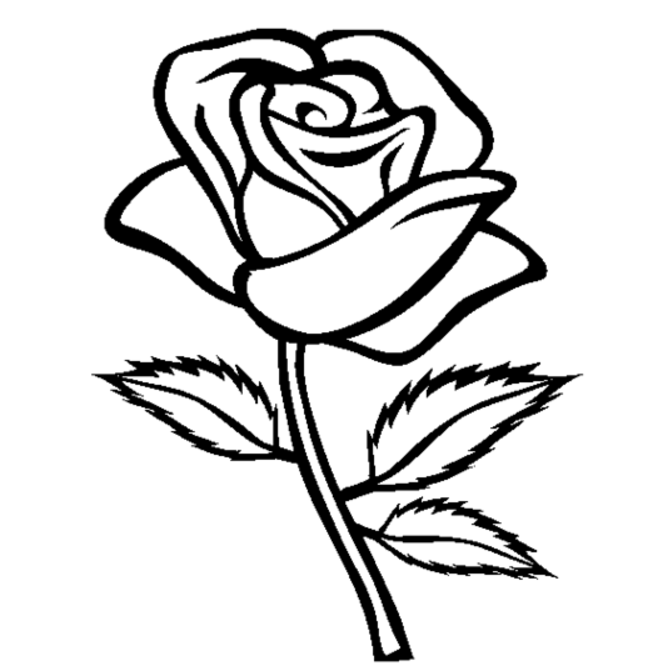 Coloring page: Roses (Nature) #161866 - Free Printable Coloring Pages