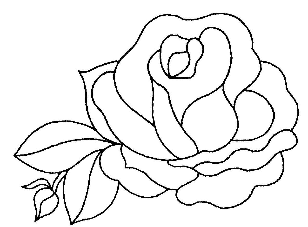 Coloring page: Roses (Nature) #161872 - Free Printable Coloring Pages