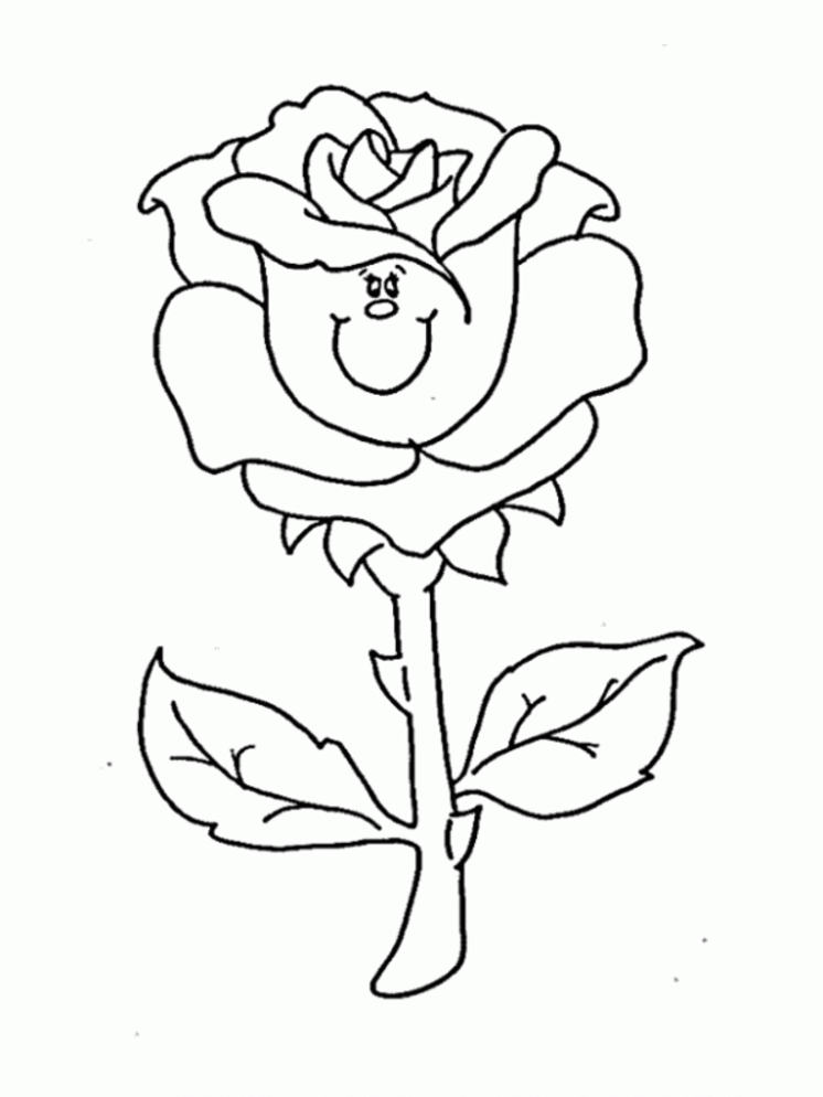 Coloring page: Roses (Nature) #161920 - Free Printable Coloring Pages