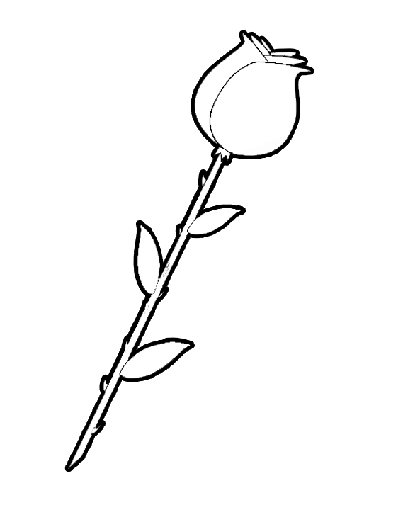 Coloring page: Roses (Nature) #161951 - Free Printable Coloring Pages