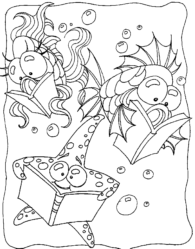 Coloring page: Seabed (Nature) #160120 - Free Printable Coloring Pages