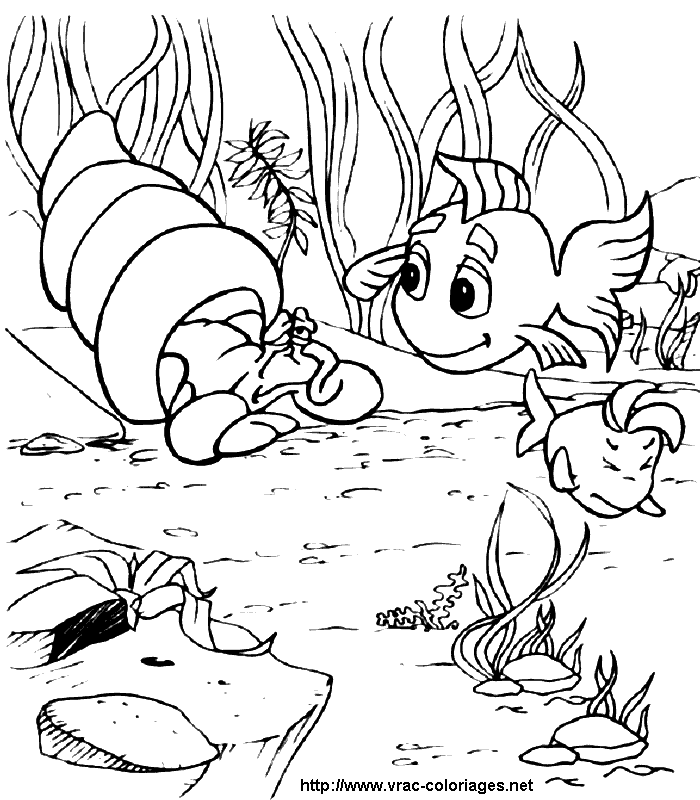 Coloring page: Seabed (Nature) #160122 - Free Printable Coloring Pages