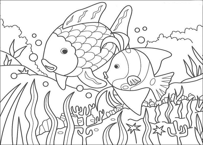 Coloring page: Seabed (Nature) #160197 - Free Printable Coloring Pages