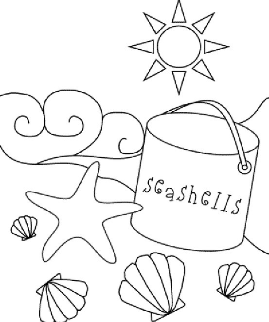 Coloring page: Shell (Nature) #163323 - Free Printable Coloring Pages