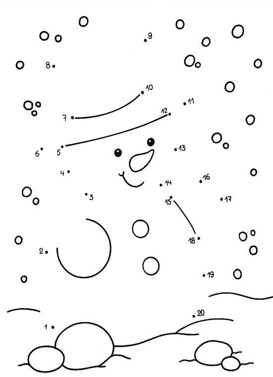 Coloring page: Snow (Nature) #158714 - Free Printable Coloring Pages