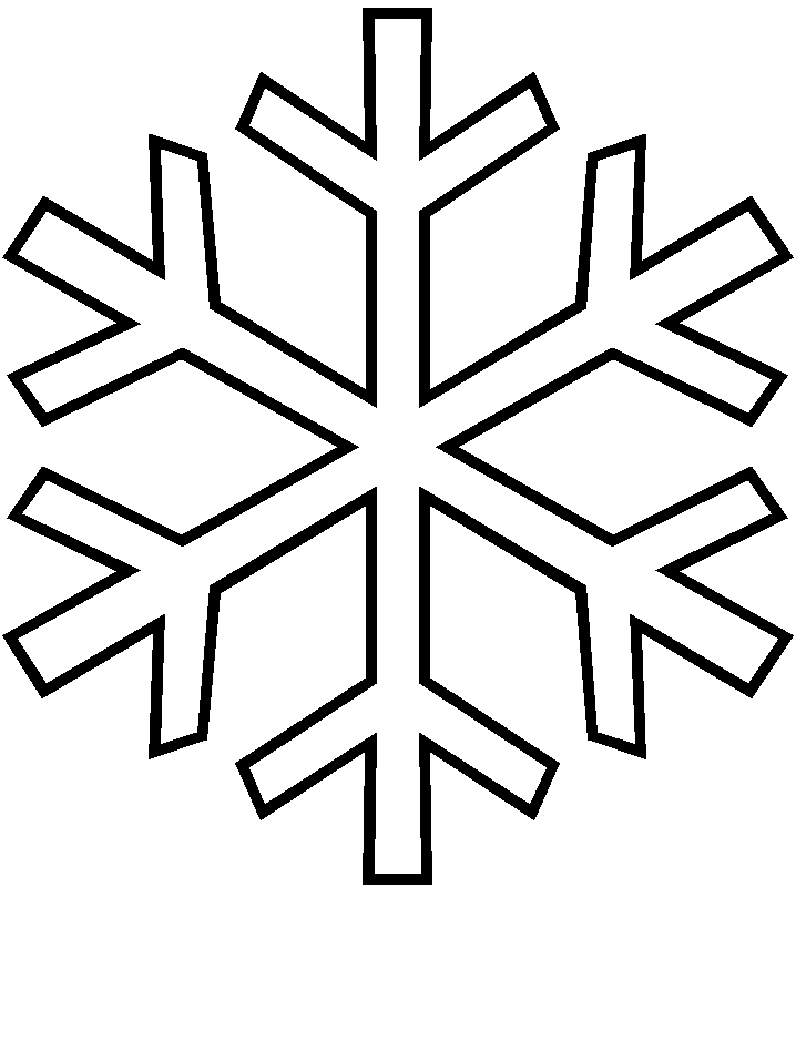 Coloring page: Snowflake (Nature) #160452 - Free Printable Coloring Pages