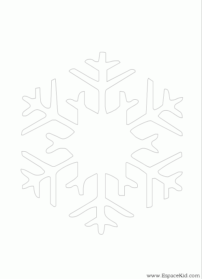 Coloring page: Snowflake (Nature) #160502 - Free Printable Coloring Pages