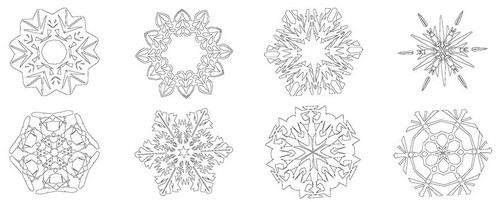 Coloring page: Snowflake (Nature) #160532 - Free Printable Coloring Pages