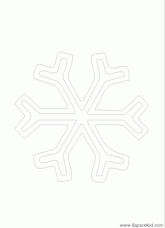 Coloring page: Snowflake (Nature) #160537 - Free Printable Coloring Pages