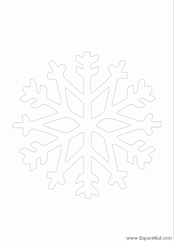 Coloring page: Snowflake (Nature) #160560 - Free Printable Coloring Pages