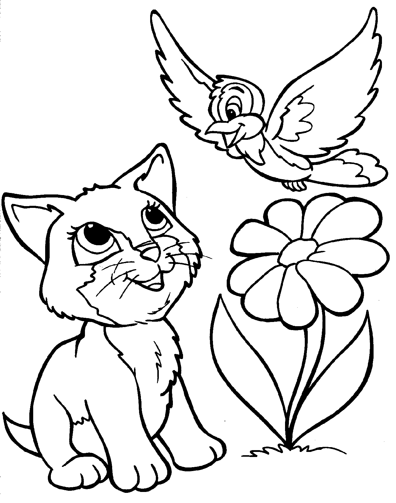 Coloring page: Spring season (Nature) #164778 - Free Printable Coloring Pages