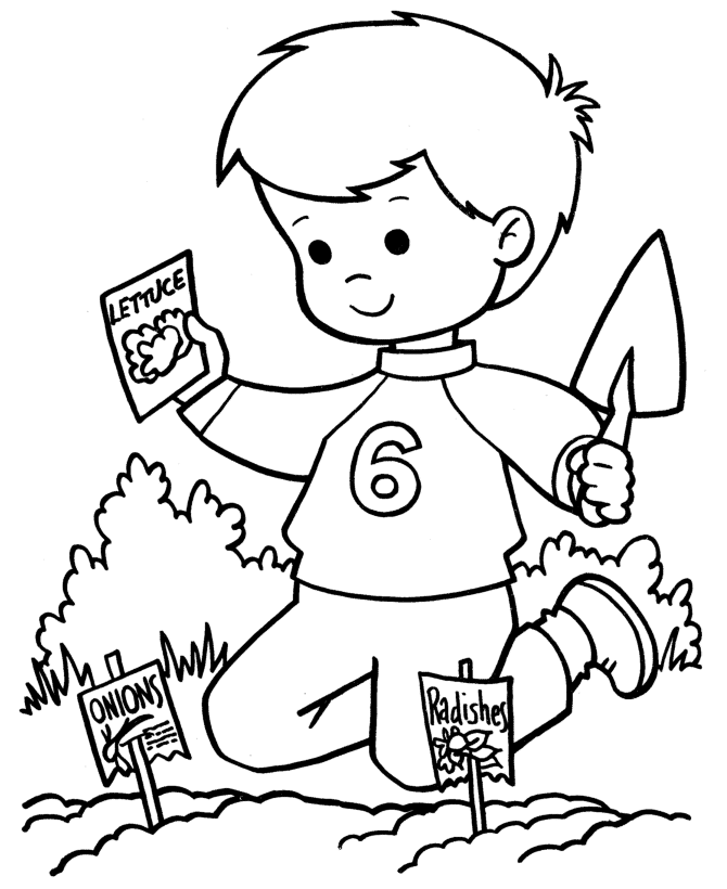 Coloring page: Spring season (Nature) #164791 - Free Printable Coloring Pages