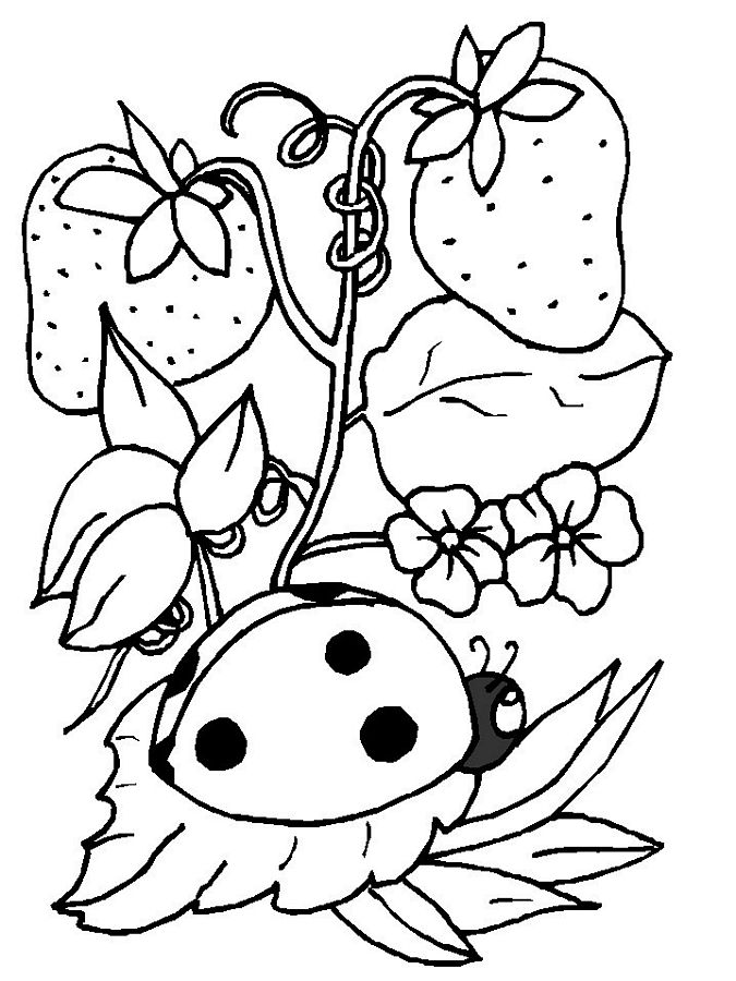 Spring season #164794 (Nature) – Printable coloring pages