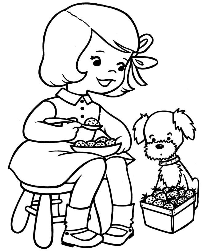 Coloring page: Spring season (Nature) #164802 - Free Printable Coloring Pages