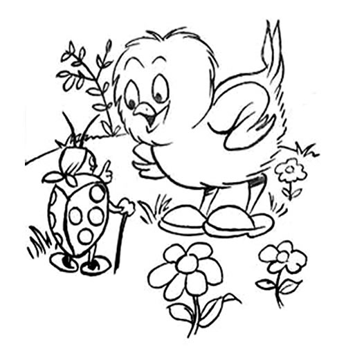 Coloring page: Spring season (Nature) #164815 - Free Printable Coloring Pages