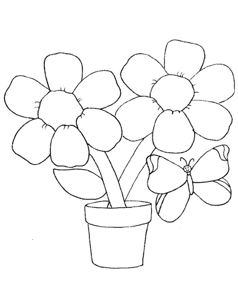 Coloring page: Spring season (Nature) #164817 - Free Printable Coloring Pages