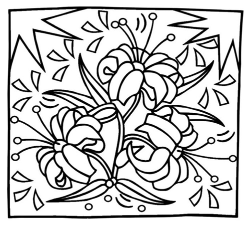 Coloring page: Spring season (Nature) #164862 - Free Printable Coloring Pages