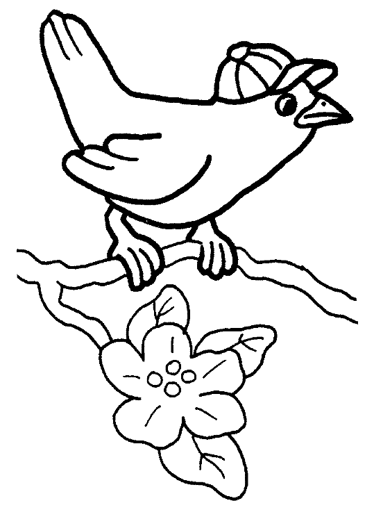 Coloring page: Spring season (Nature) #164864 - Free Printable Coloring Pages