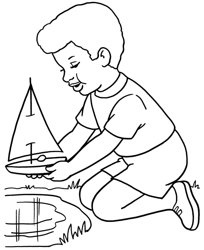 Coloring page: Spring season (Nature) #164866 - Free Printable Coloring Pages