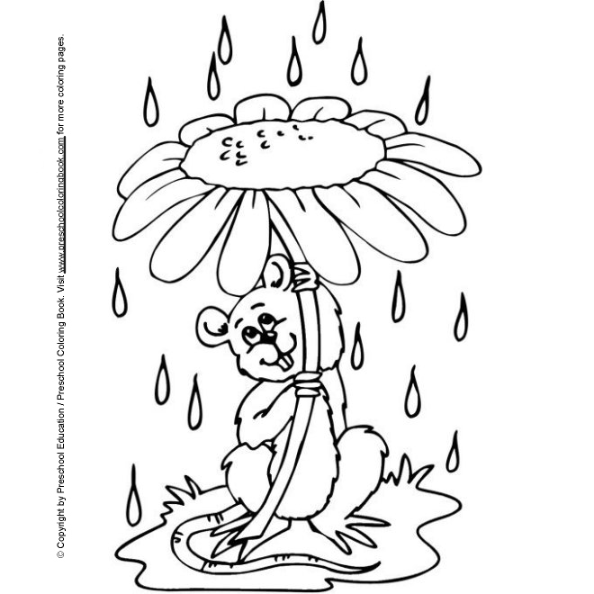 Coloring page: Spring season (Nature) #164883 - Free Printable Coloring Pages