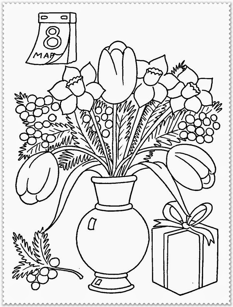 Coloring page: Spring season (Nature) #164888 - Free Printable Coloring Pages