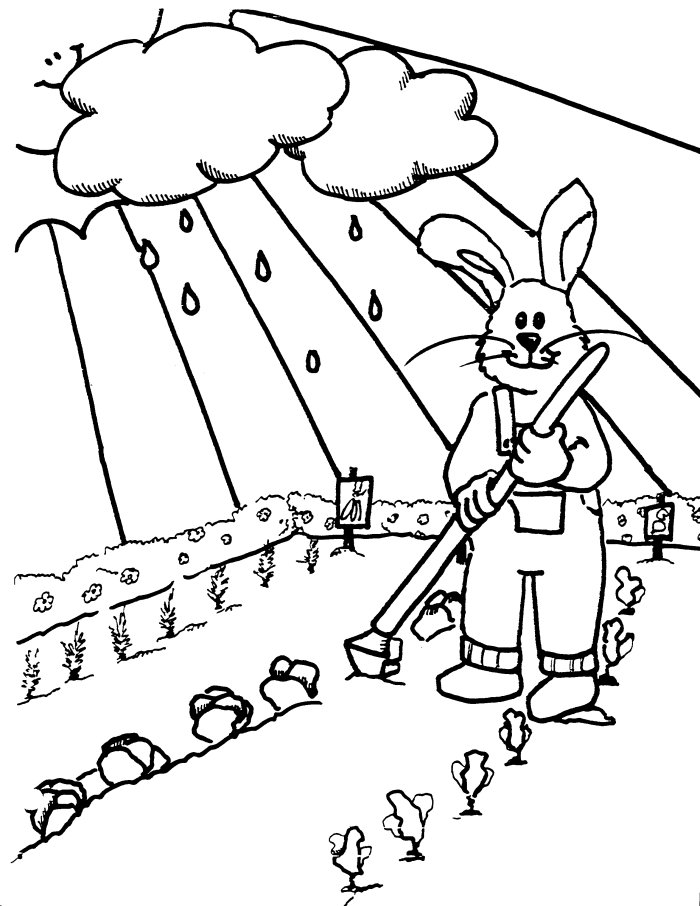 Coloring page: Spring season (Nature) #164917 - Free Printable Coloring Pages