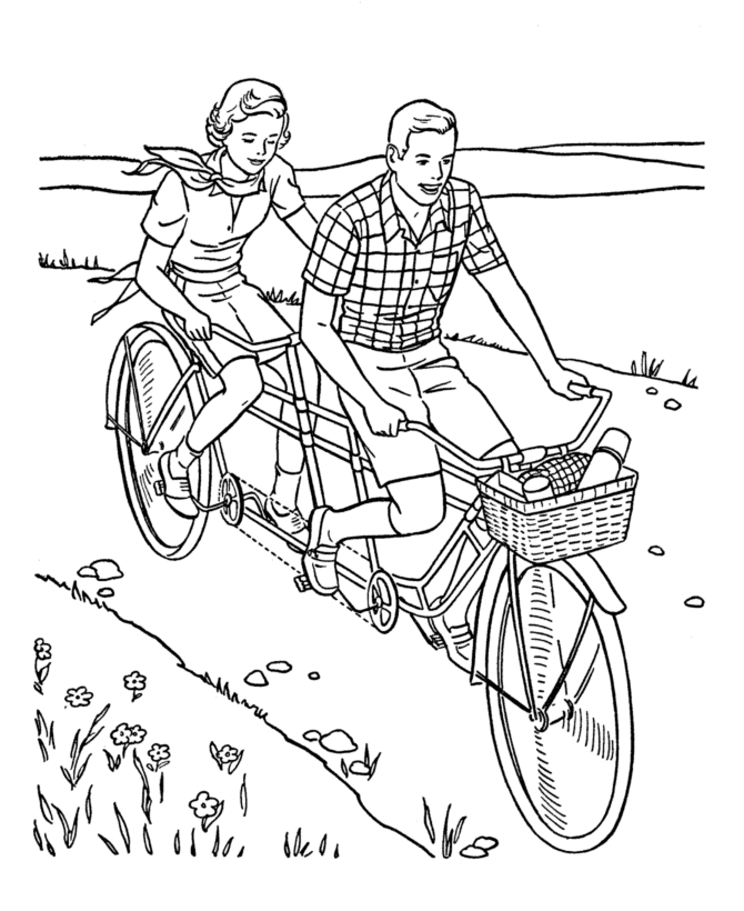 Coloring page: Spring season (Nature) #164971 - Free Printable Coloring Pages