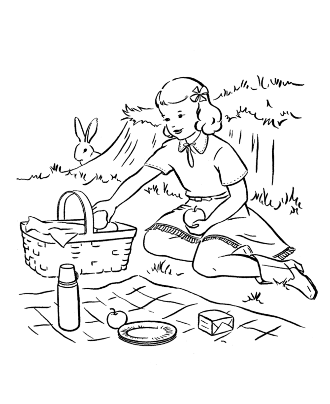 Coloring page: Spring season (Nature) #164980 - Free Printable Coloring Pages